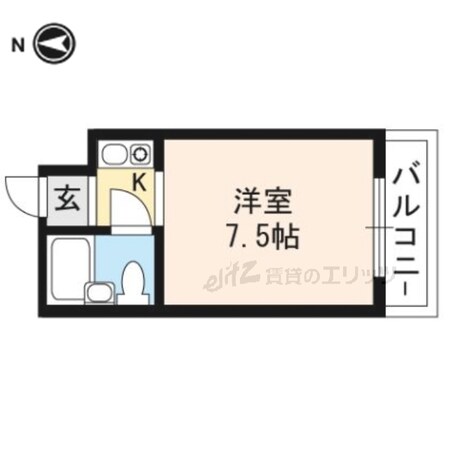 OMレジデンス茨木追手門前の物件間取画像